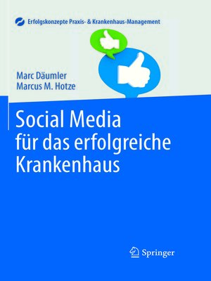 cover image of Social Media für das erfolgreiche Krankenhaus